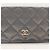 Timeless Chanel Serie de Carteras Largas en Caviar Negro Clásico - vista 8