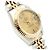 Rolex Reloj Datejust para mujer, combinación oro champán, índice Dorado - vista 11
