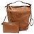 Prada Grande Hobo Concept in Pelle Lux Marrone Grace - vista 2