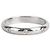 Cartier Fede nuziale in platino con diamante - vista 4