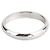 Cartier Fede nuziale in platino con diamante - vista 5