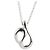 Tiffany & Co Collana in Argento con Pendente a Doppio Livello