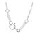 Tiffany & Co Collana in Argento con Pendente a Doppio Livello - vista 3