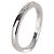 Cartier Ballerina-Ehering aus Platin mit Diamant, Größe Silber - Ansicht 8