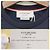 Thom Browne Navy T-Shirt mit diagonalen Streifen und seitlichem Schlitz Blau - Ansicht 21