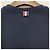 Thom Browne Navy T-Shirt mit diagonalen Streifen und seitlichem Schlitz Blau - Ansicht 7