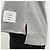 Thom Browne Kurzarm-T-Shirt mit seitlichem Schlitz Hellgrau Braun - Ansicht 19