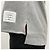 Thom Browne Kurzarm-T-Shirt mit seitlichem Schlitz Hellgrau Braun - Ansicht 7