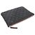 Chanel Clutch Classico Medio in Pelle Nera Caviar Argento Nero - vista 5