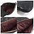 Chanel Clutch Classico Medio in Pelle Nera Caviar Argento Nero - vista 6