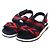 Gucci Sandali in pelle a zigzag per bambini Taglia Nero