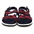 Gucci Sandali in pelle a zigzag per bambini Taglia Nero - vista 2