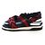 Gucci Sandali in pelle a zigzag per bambini Taglia Nero - vista 3