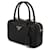 Prada Handtasche mit Tragegriff Schwarz  - Ansicht 4
