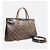 Louis Vuitton Borsa Tote Pallas Noir in Tela Monogramma Marrone - vista 8