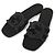 Gucci Women’s Interlocking Slide Sandals Black - view 3