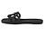 Gucci Women’s Interlocking Slide Sandals Black - view 6