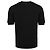 Kiton Schwarzes Kurzarm-T-Shirt aus Baumwollstrick mit Rundhalsausschnitt - Ansicht 3