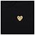 Comme Des Garcons Kurzarm-T-Shirt mit goldenem Herz-Patch Schwarz - Ansicht 8