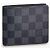 Louis Vuitton Slender Wallet Monogram Black - view 9