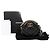 Chanel Borsa a tracolla incrociata mini catena rotonda Nero