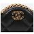 Chanel Borsa a tracolla incrociata mini catena rotonda Nero - vista 3