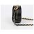 Chanel Borsa a tracolla incrociata mini catena rotonda Nero - vista 5
