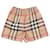 Burberry Pantalones cortos de algodón Check Naranja  - vista 1