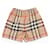 Burberry Pantalones cortos de algodón Check Naranja  - vista 5