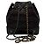 Chanel Zaino Gabriel Small in pelle di vitello vintage nero - vista 4