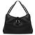Salvatore Ferragamo Borsa Tote Gancini Nero - vista 3