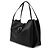 Salvatore Ferragamo Borsa Tote Gancini Nero - vista 4