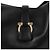 Salvatore Ferragamo Borsa Tote Gancini Nero - vista 9