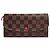 Louis Vuitton Damen Damier Emily Langbörse Schwarz