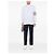Thom Browne Langarm-Polo aus Strick mit vier Streifen Mehrfarben - Ansicht 8