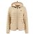 Moncler Chaqueta corta de plumas con capucha Karura Naranja
