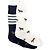 Thom Browne Calze Luna New Year Horse a Tre Strisce Blu Navy Bianco