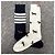 Thom Browne Calze Luna New Year Horse a Tre Strisce Blu Navy Bianco - vista 11