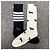 Thom Browne Calze Luna New Year Horse a Tre Strisce Blu Navy Bianco - vista 3