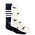 Thom Browne Calze Luna New Year Horse a Tre Strisce Blu Navy Bianco - vista 9