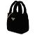Prada Mini bolsa de veludo acolchoada Preto - vista 4