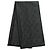 Gucci Sciarpa bicolore in lana e seta jacquard GG carbone Marrone - vista 3