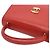 Chanel Borsa Tote Coco Handle in Caviale Rosso - vista 10