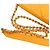 Chanel Borsa a tracolla in caviar giallo trapuntato con catena - vista 11