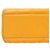 Chanel Borsa a tracolla in caviar giallo trapuntato con catena - vista 8