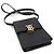 Burberry Borsa a Spalla TB Robin Mini in Pelle di Vitello Liscia Nera Nero - vista 5