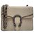 Gucci Mini borsa a spalla in pelle avorio Dionysus con cristalli Bianco