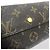 Louis Vuitton Braune Monogramm-Canvas-Langbörse - Ansicht 12