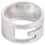 Gucci Anello in argento con logo Taglia  - vista 5