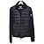 Moncler Gestrickte Padded Jacke Cardigan Schwarz